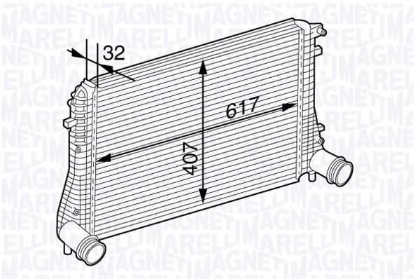 MAGNETI MARELLI Интеркулер 351319202840